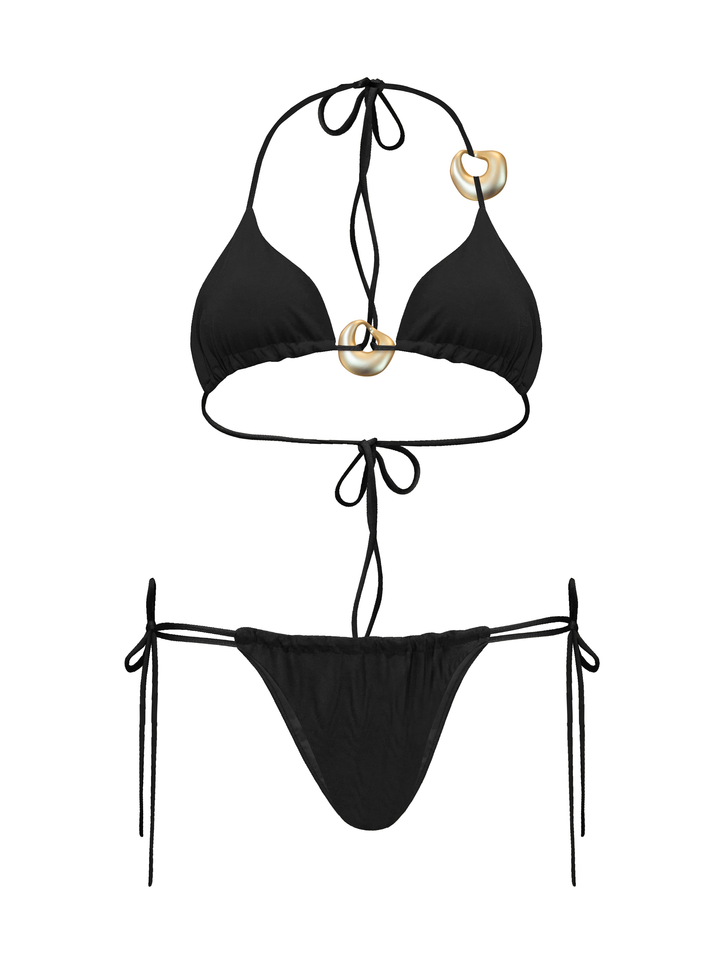 Selina Bikini black-2
